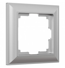 Рамка на 1 пост Werkel Fiore (серебряный) W0012206