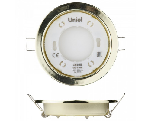 Встраиваемый светильник Uniel GX53-H2 UL-00005053 Встраиваемый светильник Uniel GX53-H2 UL-00005053