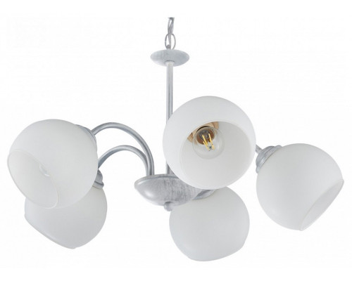 Подвесная люстра Arte Milano Amalfi-5010 335010/5 WT+SL Подвесная люстра Arte Milano Amalfi-5010 335010/5 WT+SL