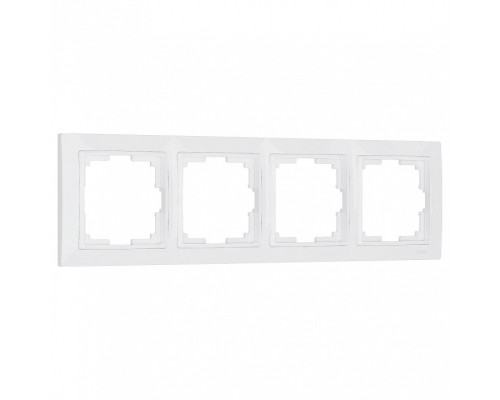 Рамка на 4 поста Werkel Snabb basic (белый) W0042001 Рамка на 4 поста Werkel Snabb basic (белый) W0042001