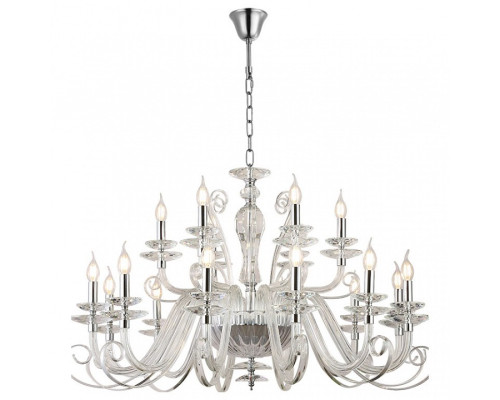 Подвесная люстра Newport ANNABELLE 8576+12/C chrome Подвесная люстра Newport ANNABELLE 8576+12/C chrome