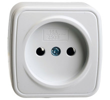 Розетка без заземления Stekker Basic 50074