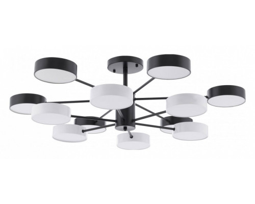 Люстра на штанге Arte Milano Ferrara 250906/12B Bk/Wh Люстра на штанге Arte Milano Ferrara 250906/12B Bk/Wh