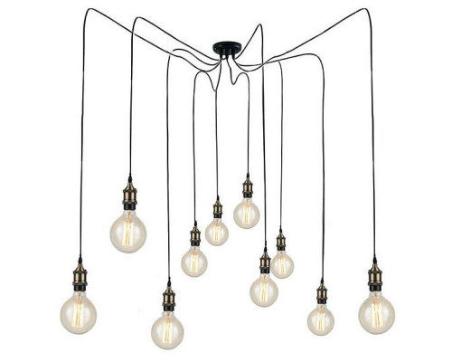 Подвесная люстра Loft it Spider LOFT1162A/10 Подвесная люстра Loft it Spider LOFT1162A/10