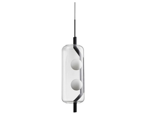 Подвесной светильник Arte Lamp Geneva A2341SP-2BK Подвесной светильник Arte Lamp Geneva A2341SP-2BK