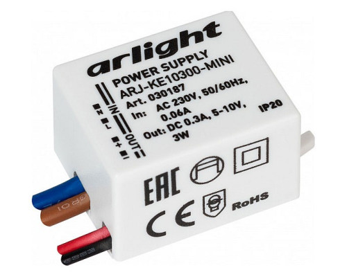 Блок питания с проводом Arlight ARJ 30187 Блок питания с проводом Arlight ARJ 30187