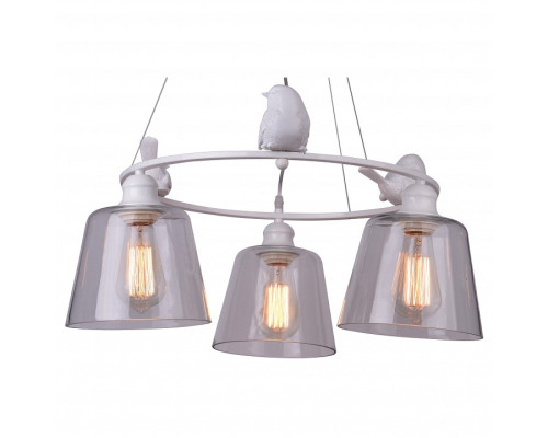 Подвесная люстра Arte Lamp Passero A4289LM-3WH Подвесная люстра Arte Lamp Passero A4289LM-3WH