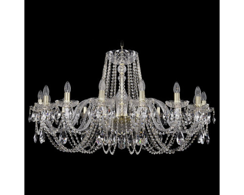 Подвесная люстра Bohemia Ivele Crystal 1402 1402/16/400/G Подвесная люстра Bohemia Ivele Crystal 1402 1402/16/400/G