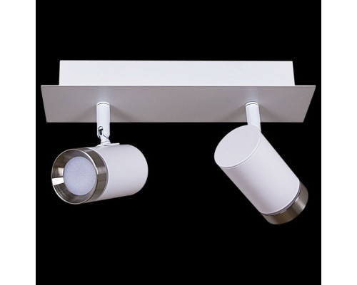 Спот 84281 84281-9.5-002RT LED2*5W WT+SN Спот 84281 84281-9.5-002RT LED2*5W WT+SN