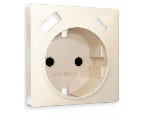 Накладка для розетки с заземлением и со шторками и 2хUSB type A и C Ambrella Volt Quant AP3100 Накладка для розетки с заземлением и со шторками и 2хUSB type A и C Ambrella Volt Quant AP3100
