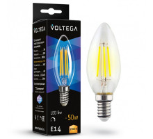 Лампа светодиодная Voltega Candle dim 5W E14 5Вт 2700K 7199