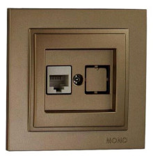 Розетка Ethernet RJ-45 Mono Electric Despina 102-232305-125