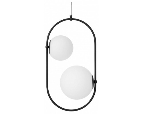 Подвесной светильник LUMINA DECO LDP LDP 1210-2 BK Подвесной светильник LUMINA DECO LDP LDP 1210-2 BK