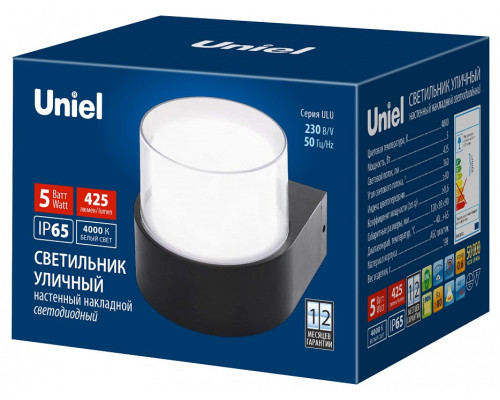 Накладной светильник Uniel ULU-P UL-00010515 Накладной светильник Uniel ULU-P UL-00010515