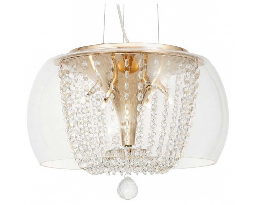 Подвесной светильник LUMINA DECO Disposa LDP 7018-400 PR+F.GD Подвесной светильник LUMINA DECO Disposa LDP 7018-400 PR+F.GD