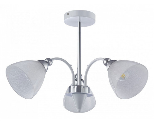 Люстра на штанге Arte Milano Napoli-326008 326008/3 WH+CR Люстра на штанге Arte Milano Napoli-326008 326008/3 WH+CR