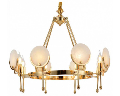 Подвесная люстра LUMINA DECO Montego LDP 8010-8 F.GD Подвесная люстра LUMINA DECO Montego LDP 8010-8 F.GD