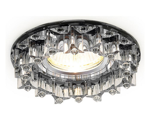 Встраиваемый светильник Ambrella Light Crystal K370 K370 BK Встраиваемый светильник Ambrella Light Crystal K370 K370 BK