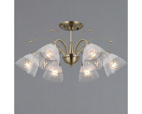 Люстра на штанге ILLUMICO AREZZO IL0594-6CSQ-25 AB AREZZO Люстра на штанге ILLUMICO AREZZO IL0594-6CSQ-25 AB AREZZO
