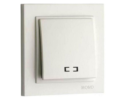 Выключатель одноклавишный с подсветкой Mono Electric Despina 102-010025-101 Выключатель одноклавишный с подсветкой Mono Electric Despina 102-010025-101