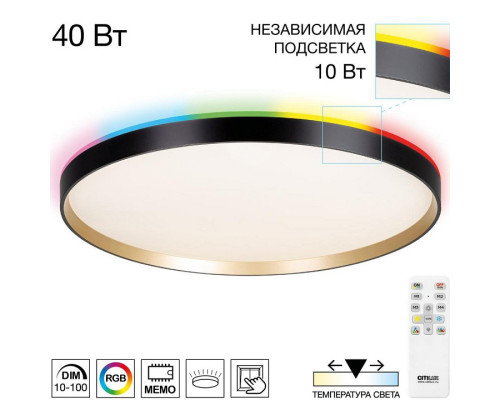 Накладной светильник Citilux ETALON CL750501R Накладной светильник Citilux ETALON CL750501R