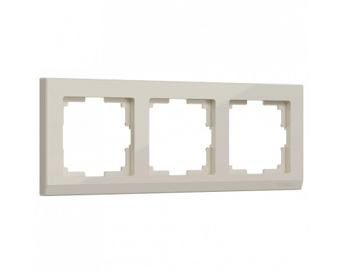 Рамка на 3 поста Werkel Stark (слоновая кость) W0031803 Рамка на 3 поста Werkel Stark (слоновая кость) W0031803