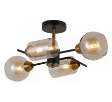 Люстра на штанге ILLUMICO  IL8243-4COU-79 BK BR
