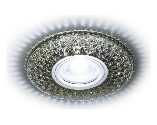 Встраиваемый светильник Ambrella Light Led S333 S333 BK/CLD Встраиваемый светильник Ambrella Light Led S333 S333 BK/CLD