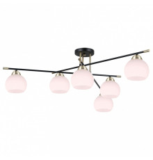 Потолочная люстра ILLUMICO IL0446 IL0446-6CSQ-24 BK AB LIBRA