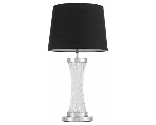 Настольная лампа декоративная LUMINA DECO Villanova LDT 302 CHR+BK Настольная лампа декоративная LUMINA DECO Villanova LDT 302 CHR+BK