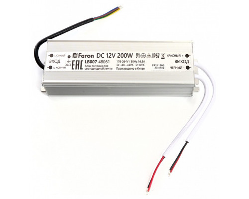 Блок питания Feron lb007 48061 Блок питания Feron lb007 48061
