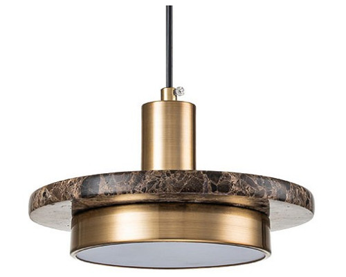 Подвесной светильник Escada Torano 10260/1LED Brown marble Подвесной светильник Escada Torano 10260/1LED Brown marble
