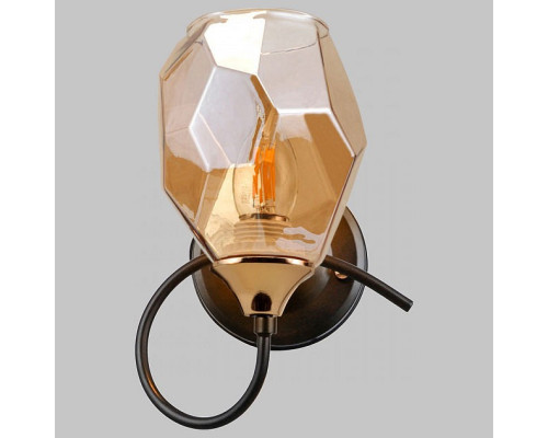 Бра Imex MD.4249 MD.4249-1-W-COFFEE+FGD Бра Imex MD.4249 MD.4249-1-W-COFFEE+FGD