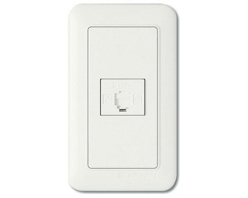 Розетка телефонная RJ-11 Imex 1423 WST 1423 WH Розетка телефонная RJ-11 Imex 1423 WST 1423 WH