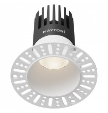 Встраиваемый светильник Maytoni Dip DL122-15W-4K-TRS-W