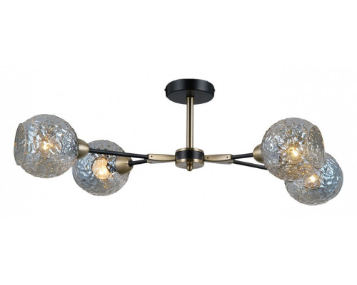 Люстра на штанге ILLUMICO IL0253-4CSQ-79 BK AB Люстра на штанге ILLUMICO IL0253-4CSQ-79 BK AB