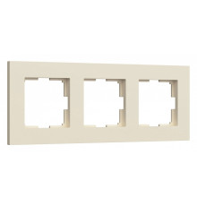 Рамка на 3 поста Werkel Slab (айвори софт) W0032962