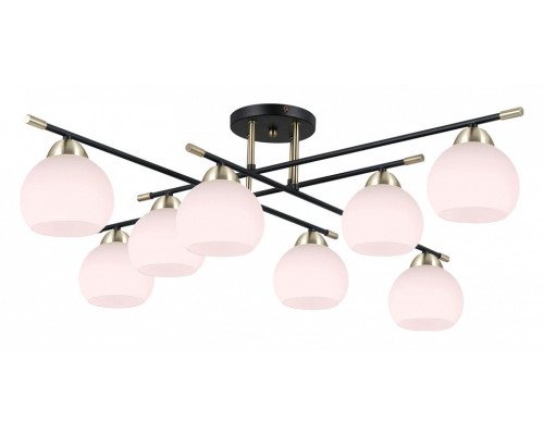 Потолочная люстра ILLUMICO LIBRA IL0446-8CSQ-24 BK AB LIBRA Потолочная люстра ILLUMICO LIBRA IL0446-8CSQ-24 BK AB LIBRA