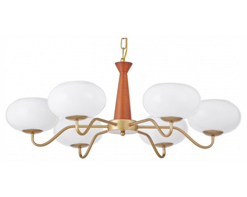 Подвесная люстра Arte Milano AM-Napoli 310166/D780/6 BS/WD Подвесная люстра Arte Milano AM-Napoli 310166/D780/6 BS/WD
