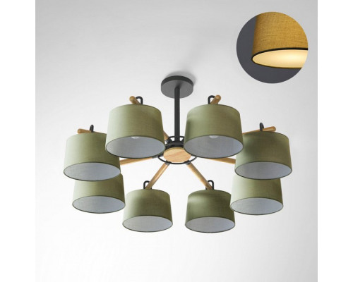 Люстра на штанге Imperiumloft Even Green EVEN01 Люстра на штанге Imperiumloft Even Green EVEN01