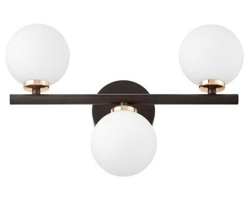 Бра LUMINA DECO Marsiada LDW 6033-3 BK+F.GD Бра LUMINA DECO Marsiada LDW 6033-3 BK+F.GD