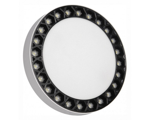 Накладной светильник iLedex Technical Mercury 5552-36W-D217-3/4K-WH+BK Накладной светильник iLedex Technical Mercury 5552-36W-D217-3/4K-WH+BK