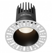 Встраиваемый светильник Maytoni Dip DL122-15W-4K-TRS-B