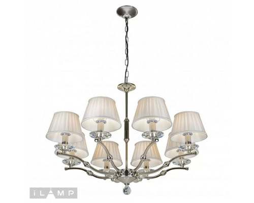 Подвесная люстра iLamp Vivaldi 85125/8 CR Подвесная люстра iLamp Vivaldi 85125/8 CR
