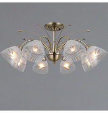 Люстра на штанге ILLUMICO AREZZO IL0594-8CSQ-25 AB AREZZO