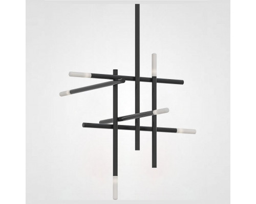 Люстра на штанге Imperiumloft Traverse Black TRAVERSE01 Люстра на штанге Imperiumloft Traverse Black TRAVERSE01