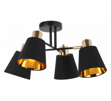Люстра на штанге ILLUMICO Abelie IL6116-4COU-79 BK GD Abelie