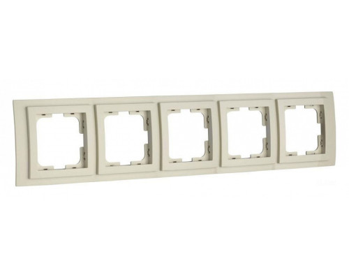 Рамка на 5 постов Mono Electric Larissa 103-171700-164 Рамка на 5 постов Mono Electric Larissa 103-171700-164