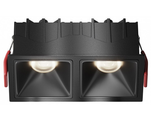 Встраиваемый светильник Maytoni Alfa LED DL043-02-10W4K-SQ-B-1 Встраиваемый светильник Maytoni Alfa LED DL043-02-10W4K-SQ-B-1