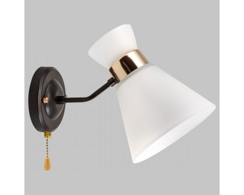 Бра Imex MD.5692 MD.5692-1-W-COFFEE+FGD Бра Imex MD.5692 MD.5692-1-W-COFFEE+FGD